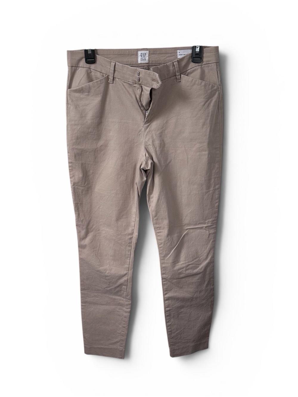GAP Ankle Cropped Pants - Taupe size 4
